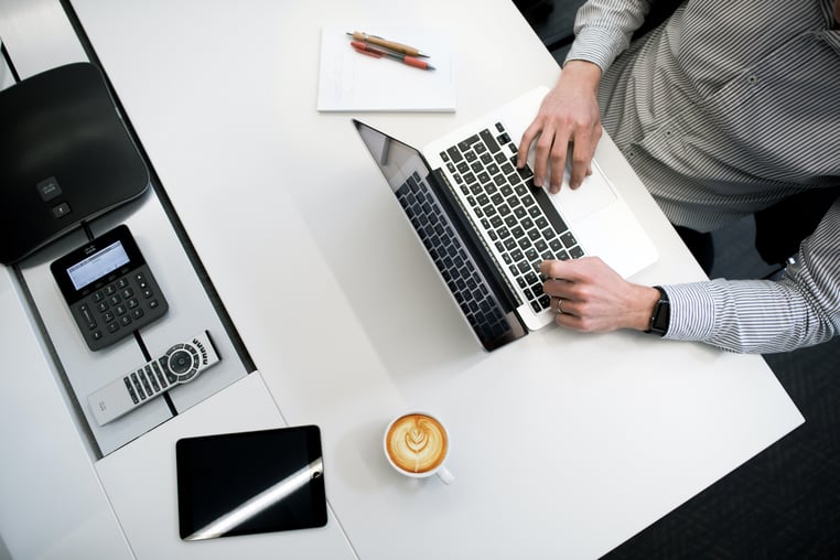 Working from home - overhead
